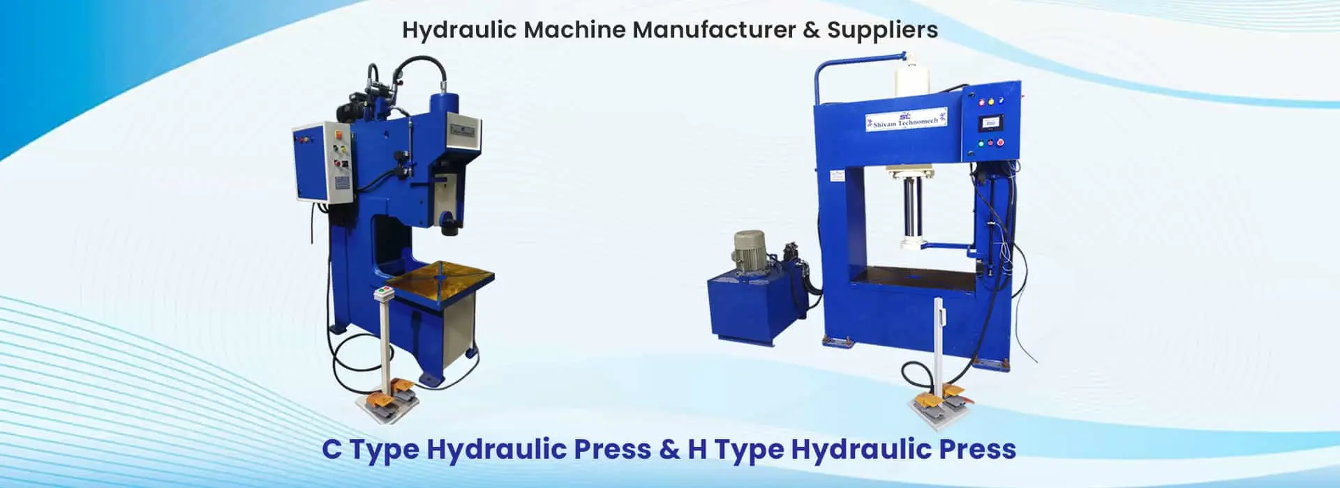 C Type Hydraulic Press and H Type Hydraulic Press